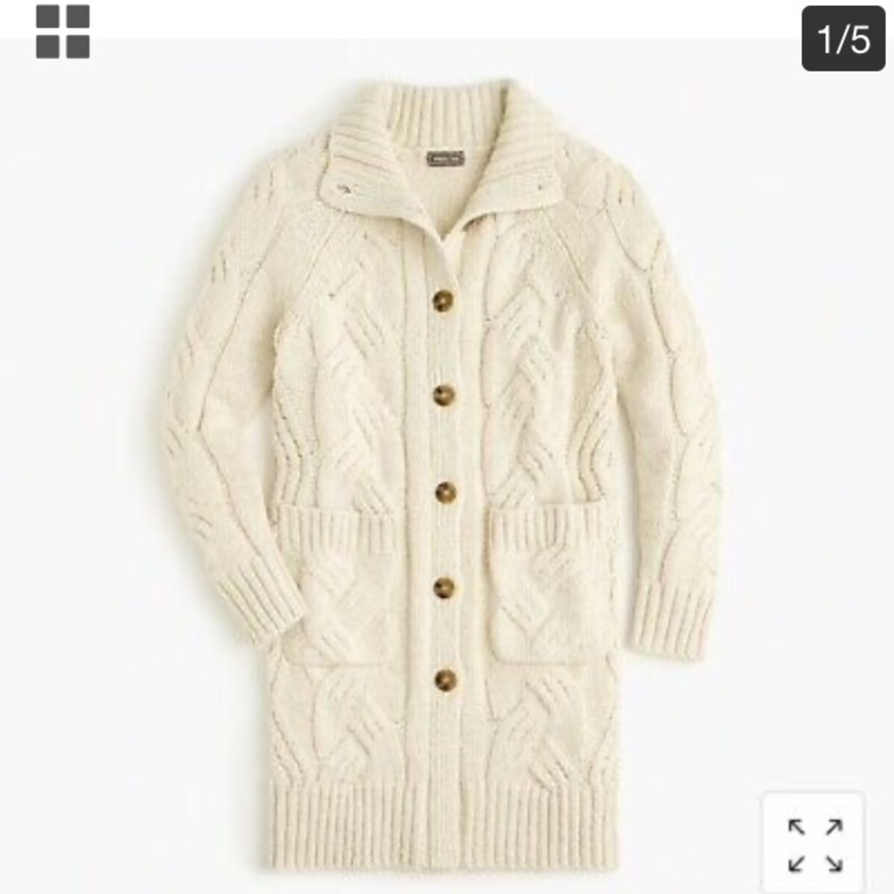 J.Crew Point Sur Long Cardigan